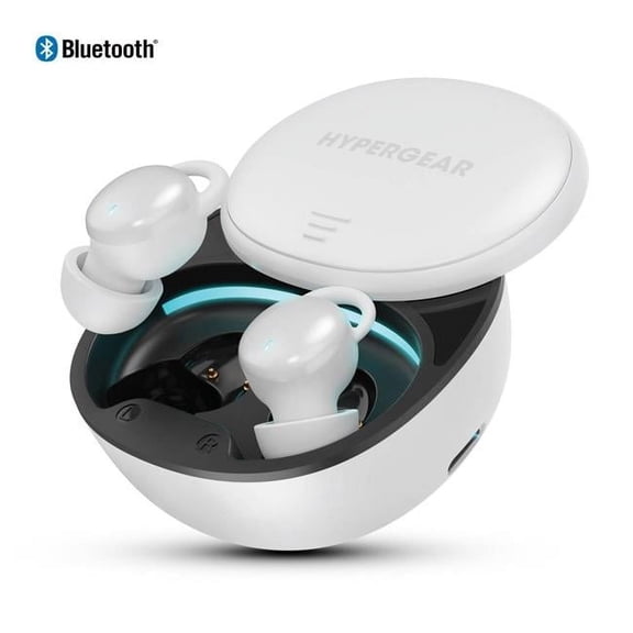 HyperGear 16074-HYP HyperGear SleepEEZ Mini Noise-Blocking True Wireless Earbuds for Sleeping - White