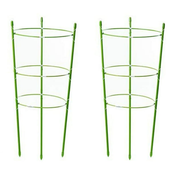 2 Pack Plant Support Tomato Cage, Rust Resistant Tomato Cages for