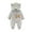 Grey, variant on Baby Boys Girls Cartoon Animals Long Sleeve Cute Bear Ears Hooded Romper Jumpsuit Outfit Clothes Coat Breathable Cute Stylish Children Bodysuits 0-3 Months