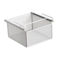 thumbnail image 2 of Under Shelf Basket Space Saving Sliding Organizer Metal Hanging Rack for Dorm Kitchen Pantry, 2 of 9