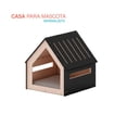 thumbnail image 1 of Casa para mascota Poli Pets 60.5x63x62.2cm negro, 1 of 6