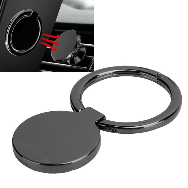 Cergrey Mobile Phone Finger Ring Grip 360° Rotation Metal Phone Holder for Magnetic Car Mount,360° Rotation Phone Finger Holder,Phone Ring Holder