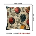 thumbnail image 4 of nygtbtfer  Patterned Throw Cases Set of 2 Decorative for Indoor Outdoor Colorful White, 4 of 7