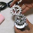 thumbnail image 2 of 24X Durable Gear Heat Resistant Accessories Barbecue Frame Gear DIY Parts Automatic Revolving Hardware Wheel Aluminum, 2 of 5