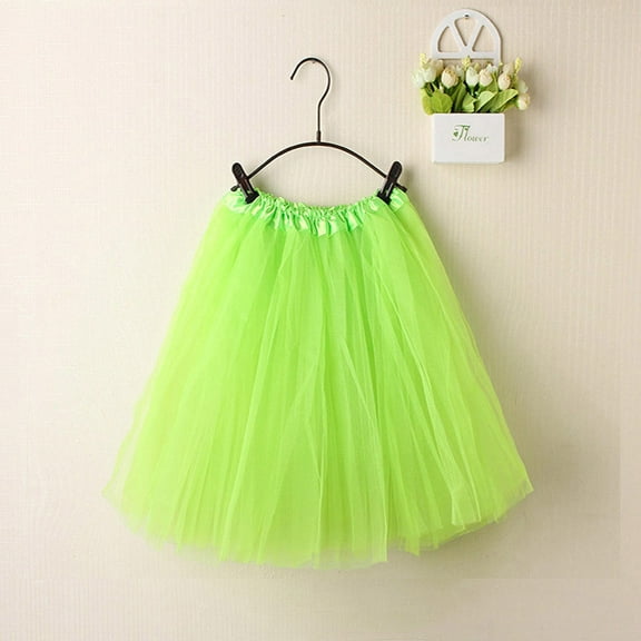Zpanxa Tutu Dress for Women, Tulle Skirts for Women Tulle Skirts Adult Ballet Bubble Party Dance Mini Skirts Mint Green