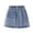 Blue, variant on Girls Denim Skirt Size 9-10Y Casual Summer A Line Mini Skirt with Button Pockets Stylish Washed Stretch Soft Kids Jeans Skirt