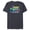 Navy Heather, variant on Disney and Pixar’s Toy Story Aliens Back to School - Short Sleeve Blended T-Shirt for Adults - Customized-Ocean Blue