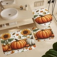thumbnail image 6 of Bathroom Shower Curtain Sets with Rugs, Autumn Leaves Pattern Printed on Bath Sets for Bathroom Accessories, Ideal for Bathroom Apartment RV College Dorm, 72 x 72 inches, 6 of 8
