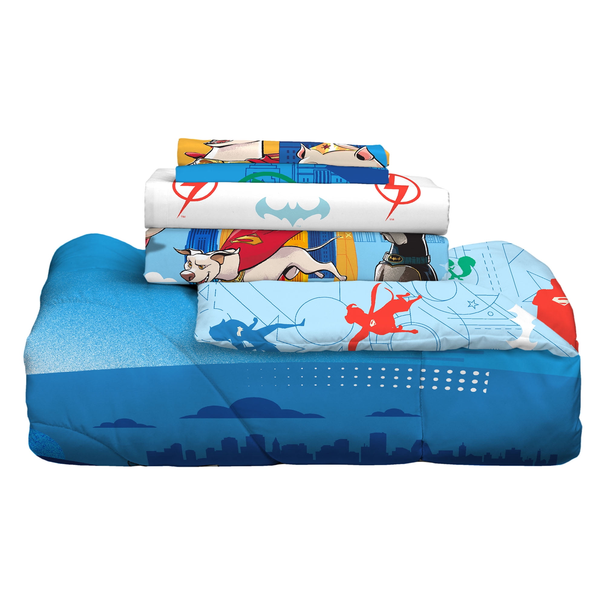 Justice league top twin comforter set