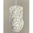 Onn. Digital Camo Gaming Mousegrey