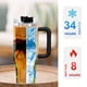 thumbnail image 5 of Minecraft Vaso aislado de acero inoxidable con asa, diseño temático, regalo para familia, amigos y fans; incluye pajita y encaja en el portavasos estándar, 40 oz, 5 of 6