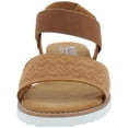 thumbnail image 4 of BOBS From Skechers Womens Desert Kiss Strappy Casual Wedges, 4 of 5