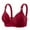 Red, variant on Bras for Women，Women's Solid Color Backless Sexy Seamless Push-Up Beautiful Back Underwear Everyday Bras Beige XXXL