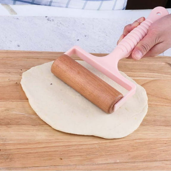 YOSADIER 2Pcs Toddler Rolling Pin Plastic Easy Rollers for Children Baking Activities