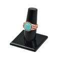thumbnail image 4 of jifeng 10 Pieces Round Cabochon Pearl Rhinestone Flatback Semi-precious Stone Blue, 4 of 9