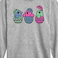 thumbnail image 3 of Instant Message - Chicks In Eggs - Toddler And Youth Long Sleeve Graphic T-Shirt, 3 of 6