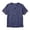 Navy, variant on CUSTG Big & Tall Men Blouse Summer Casual Pullover Tops Tunic Breathable Short Sleeve Solid Color Shirt