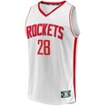 thumbnail image 2 of Youth Fanatics Alperen Sengun White Houston Rockets Fast Break Replica Player Jersey - Association Edition, 2 of 3