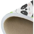 thumbnail image 6 of Dreamtimes Lightweight Soft Area Rugs 63 x 48 in, Panda with Green Bamboo Floor Mat for Kids Playing Room Hardwood Floor Living Room Nursery Rugs, 5'3" x 4', 6 of 6