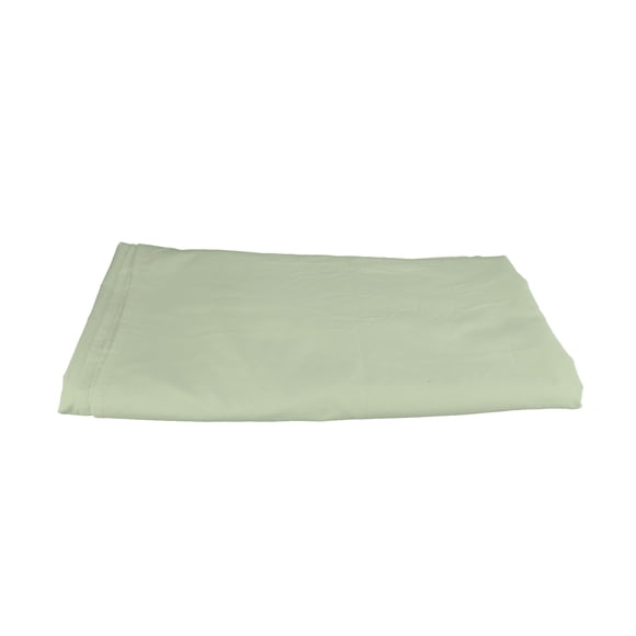 Edredón de algodón de color puro, elegante edredón de algodón con bordado de tencel, color verde, 1 sábana de 245 x 250 cm