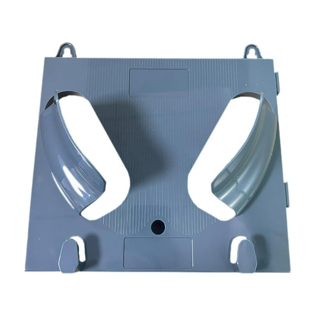 Lipstore Support Mural pour Casque et Chapeau, Léger, Rack de Rangement pour Casque pour Salon Atelier Gris