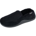 thumbnail image 1 of Isotoner  Microterry Memory Foam Indoor/Outdoor Slip-On Slippers (Men's), 1 of 3