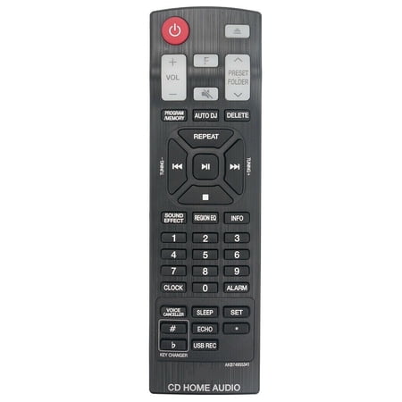 AKB74955341 Remote for LG CD Home Audio CJ45 CJS45F CJS45W CJ65 CJS65F
