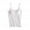 Milk White, variant on Womens Tank Tops Summer Tanks Cami Sleeveless Basic Tops Solid Padded Vest Bra Spaghetti Strap Sports Vest, Green