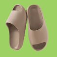 thumbnail image 4 of Wensltd Shower Slippers Women and Men Summer Solid Color Thick Soft Sole Indoor Home Couple Style Cozy Slippers, 4 of 8