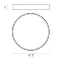 thumbnail image 7 of Sonneman Lighting SON-2747.32 16" LED Surface Mount, 7 of 7
