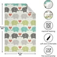 thumbnail image 3 of Coolnut Elephant Kitchen Dish Towel Set of 1, Super Absorbent Soft Drying Cloth Tea Bar Towels, 28 x 18 Inch, 3 of 6