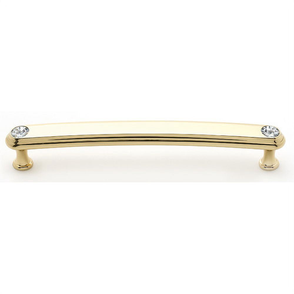 Alno C211-6-GLD Swarovski Crystal 6" Cabinet Pull Gold