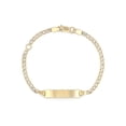 thumbnail image 1 of Esclava Barbada Diamantada Ajustable 14 a 12 cm Oro Sólido 14k, 1 of 4