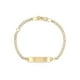 thumbnail image 1 of Esclava Barbada Diamantada Ajustable 14 a 12 cm Oro Sólido 14k, 1 of 4