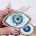 thumbnail image 3 of Evil Eye Decoration,Acrylic Handmade Wall Hanging Ornament,Home Decor,Protection Amulet And Home Blessing Charm Decorative Ornament,Good Luck Charm Decorative Accessories Pendant, 3 of 7