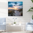 thumbnail image 2 of Designart "Calm Path To Dune Beach V" Nautical & Beach Metal Wall Art Prints, 2 of 5
