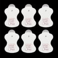 thumbnail image 3 of 10 pcs electrode replacement pads for Omron massagers Elepuls L White onesie-week, 3 of 4