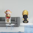 thumbnail image 2 of Figura Decorativa De Mujer Africana Con La Bendición De La Fortuna, Ideal Para Decorar El Hogar En Año Nuevo. Centro De Mesa, Escultura Creativa, Adorno Para La Entrada O Como Regalo., 2 of 8