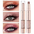 thumbnail image 3 of Diamond Eyeshadow Stick Dual Ended Aegyo Sal Pen, Shimmer Highlighter Crayon for Under Eye, Creamy Blendable Glitter Pencil for Natural Sparkle, 6.5ml Twist Tube for Quick Makeup, 3 of 7
