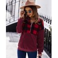 thumbnail image 4 of REDHOTYPE Veste Polaire Hiver Chaud Sweatshirt Femme, 4 of 9