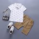 thumbnail image 1 of 100cmWhiteBoys Ropa Niños Verano Niños Ropa Dibujos animados Niños Niño Ropa Conjunto T-shit Pantalones esquí esquí Gafas de esquí, 1 of 1