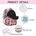 thumbnail image 2 of Fashion Leopard Students Backpack Animal Print with Dynamic Spots and Cheetah Pattern Trendy School Bag, 2 of 5