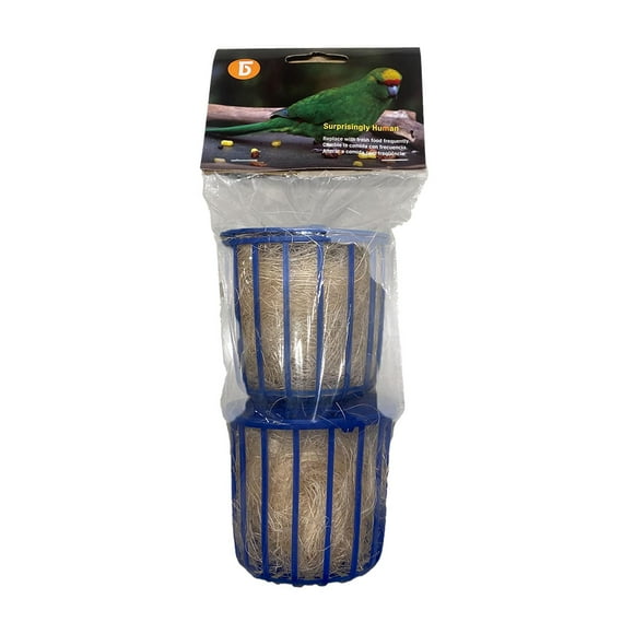 Casa de ropa de pájaros de juguete de nido de pájaros de 2 piezas para la casa para refugio decorativo al aire libre escondite para canario chickadee