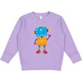 thumbnail image 2 of Inktastic Cute Robot, Colorful Robot, Funny Robot, Robotics Toddler Sweatshirt, 2 of 4