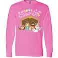 thumbnail image 3 of Inktastic Jesus is the Reason for the Season Christmas Nativity Long Sleeve T-Shirt, 3 of 5