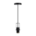 thumbnail image 1 of Socket Colgante Tecnolite Metal Negro/Bronce 1.50m Sin Foco negro, 1 of 2