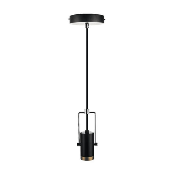 Socket Colgante Tecnolite Metal Negro/Bronce 1.50m Sin Foco negro