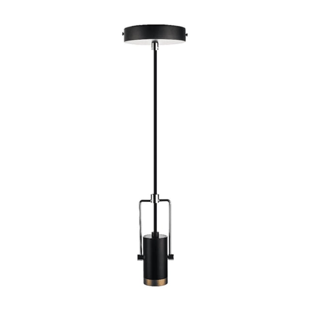 Socket Colgante Tecnolite Metal Negro/Bronce 1.50m Sin Foco negro