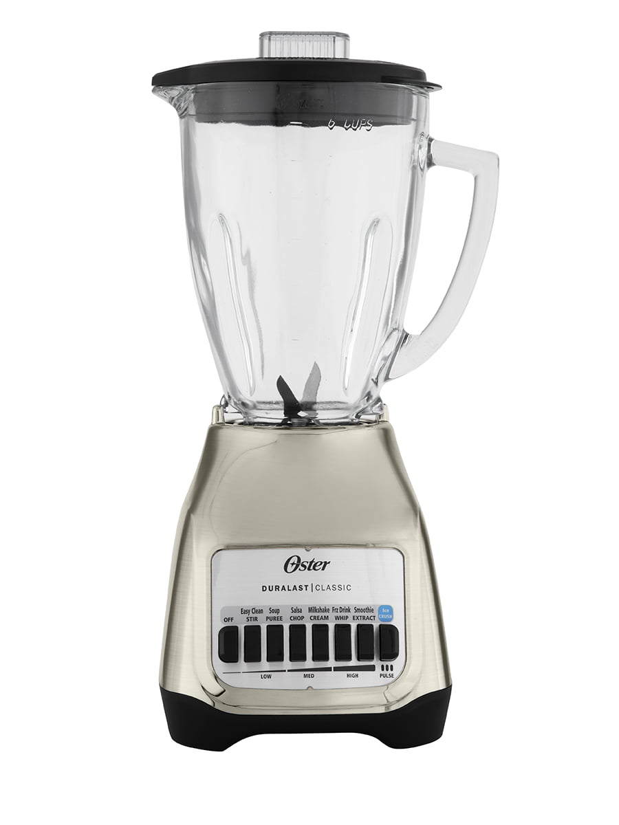 Oster Duralast Classic 2-in-1 Cup Kitchen Blender and Chopper System in Silver - Walmart.com