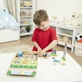 thumbnail image 6 of Melissa & Doug Occupations Magnetic Dress-Up Wooden Dolls Pretend Play Set (82 pcs), 6 of 10